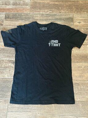 Shield Republic - I Second That - Black T-shirt - Size Small